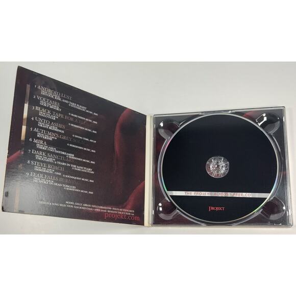 The Projekt Almost Free CD 2006 Voltaire, Unto Ashes, Steve Roach & More - Picture 3 of 4